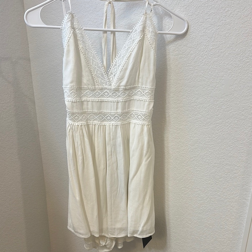 Lulus White Lace Romper